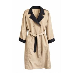 Vintage Misty Harbor Two-Tone Trench Coat